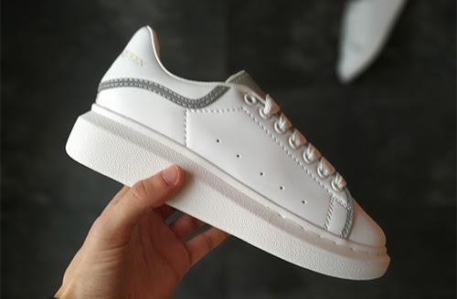 Alexander McQueen Low White Reflective 2