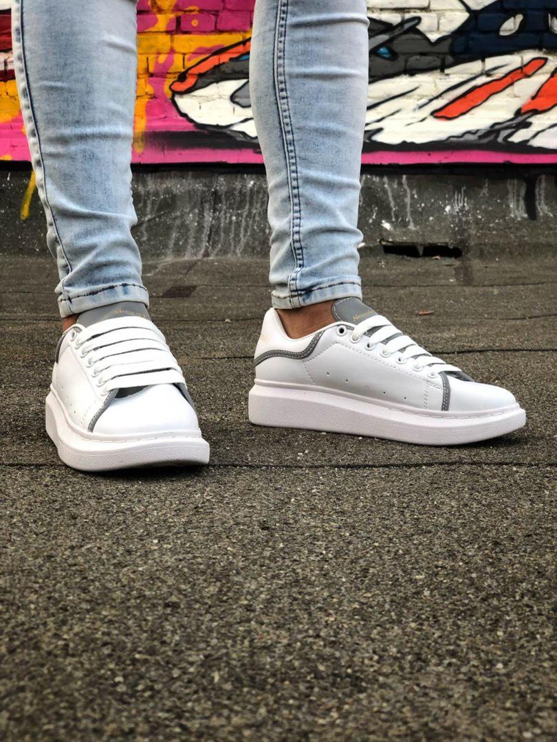 Alexander McQueen Low White Reflective 2