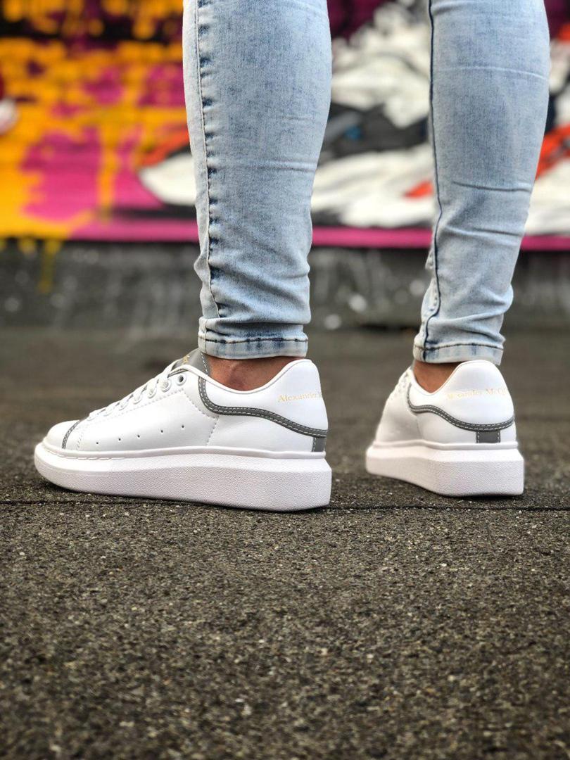 Alexander McQueen Low White Reflective 2