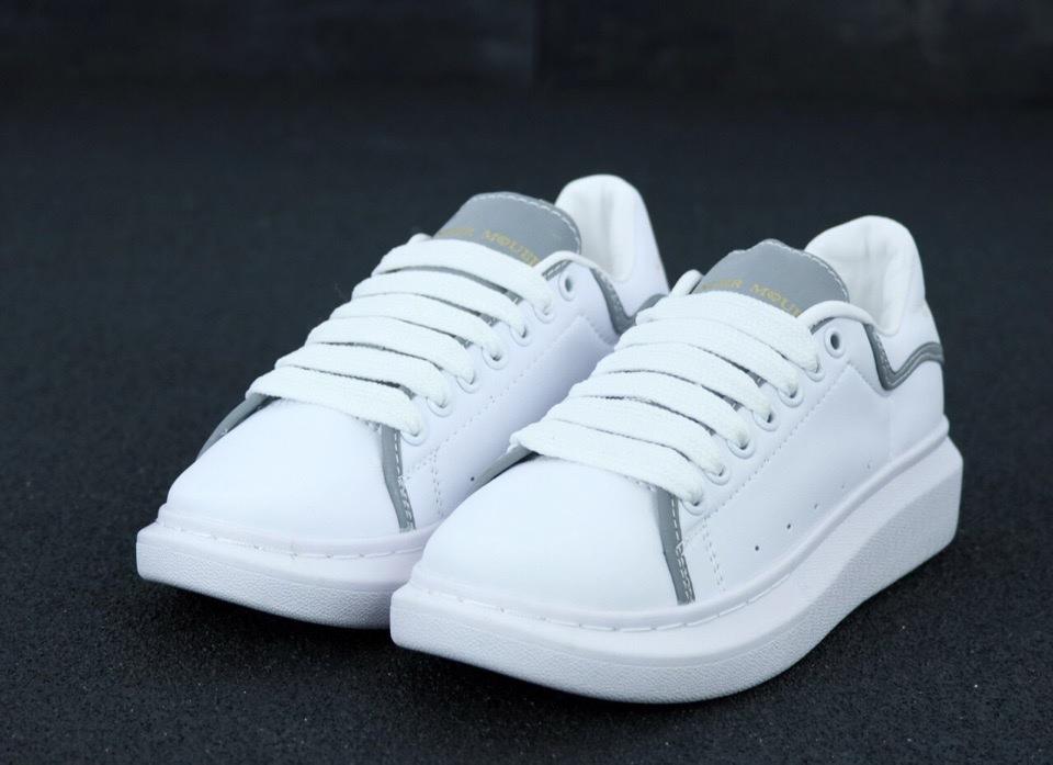 Alexander McQueen Low White Reflective 2