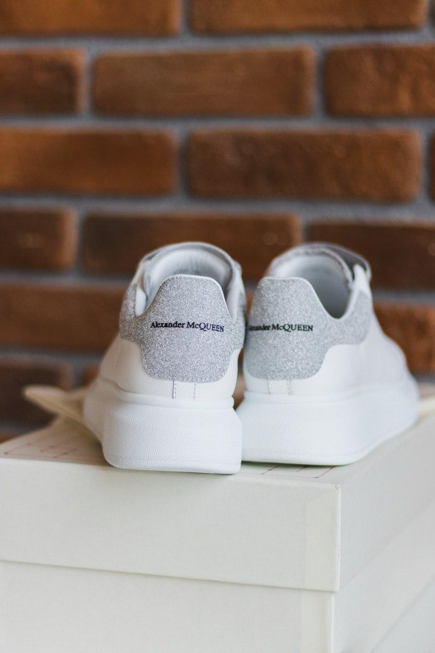 Alexander McQueen Low White Grey