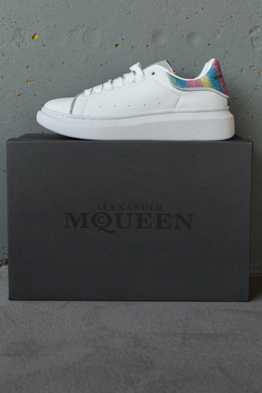 Alexander McQueen Low Static White Reflective