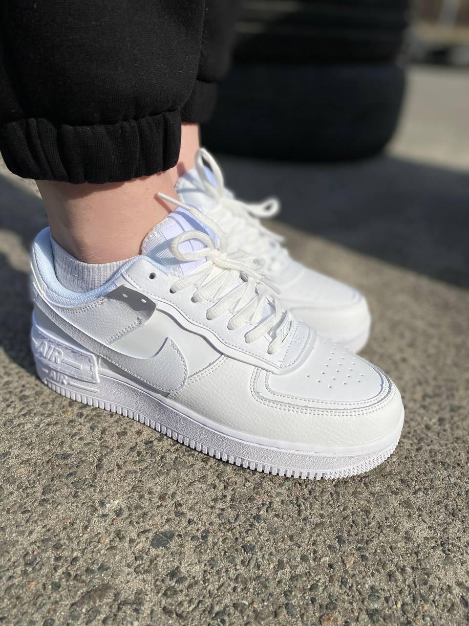 Nike Air Force 1 SHADOW White