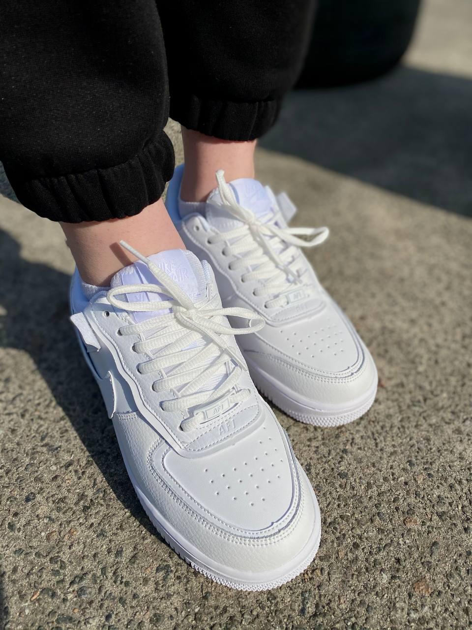Nike Air Force 1 SHADOW White