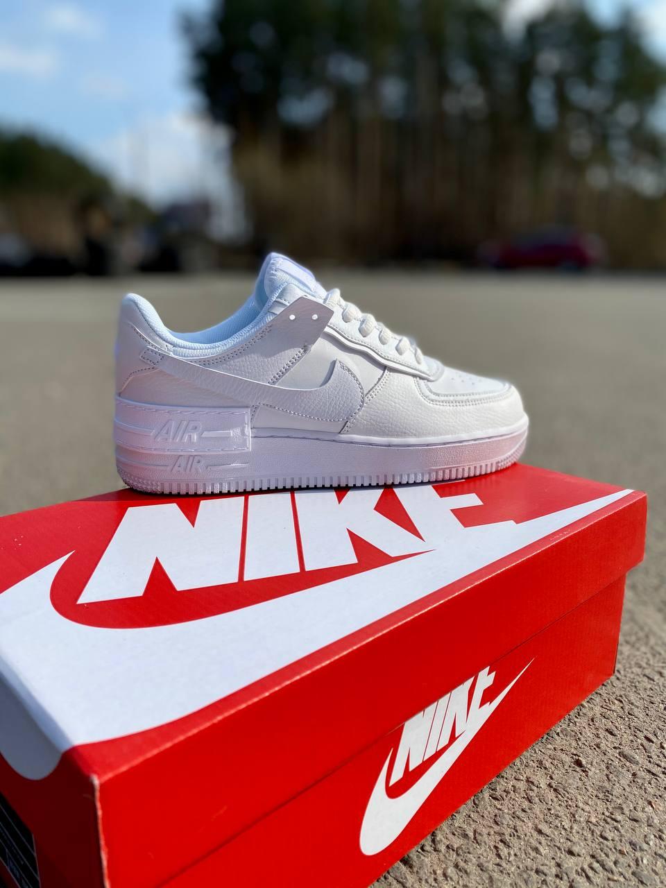 Nike Air Force 1 SHADOW White