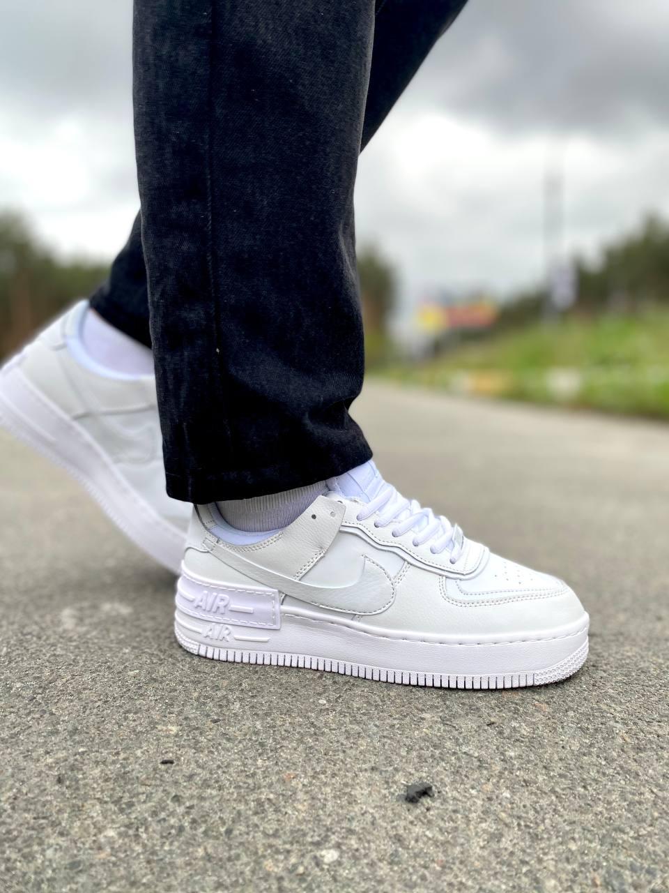 Nike Air Force 1 SHADOW White