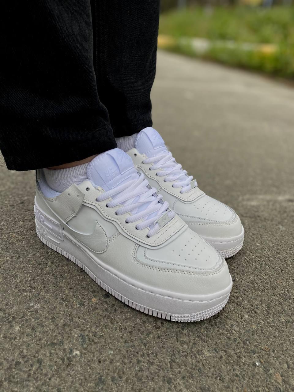 Nike Air Force 1 SHADOW White