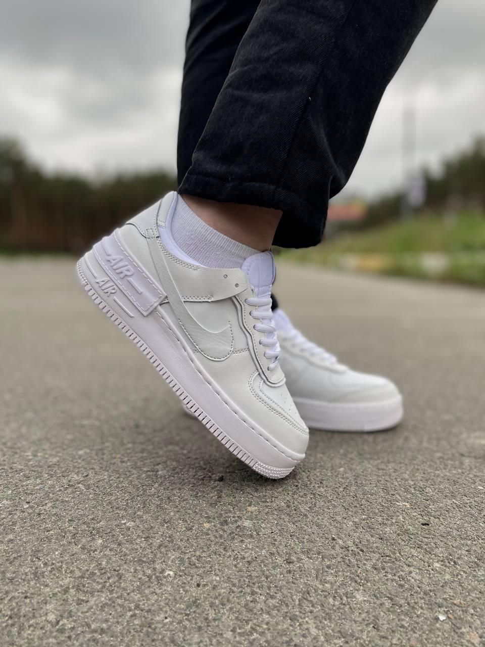 Nike Air Force 1 SHADOW White