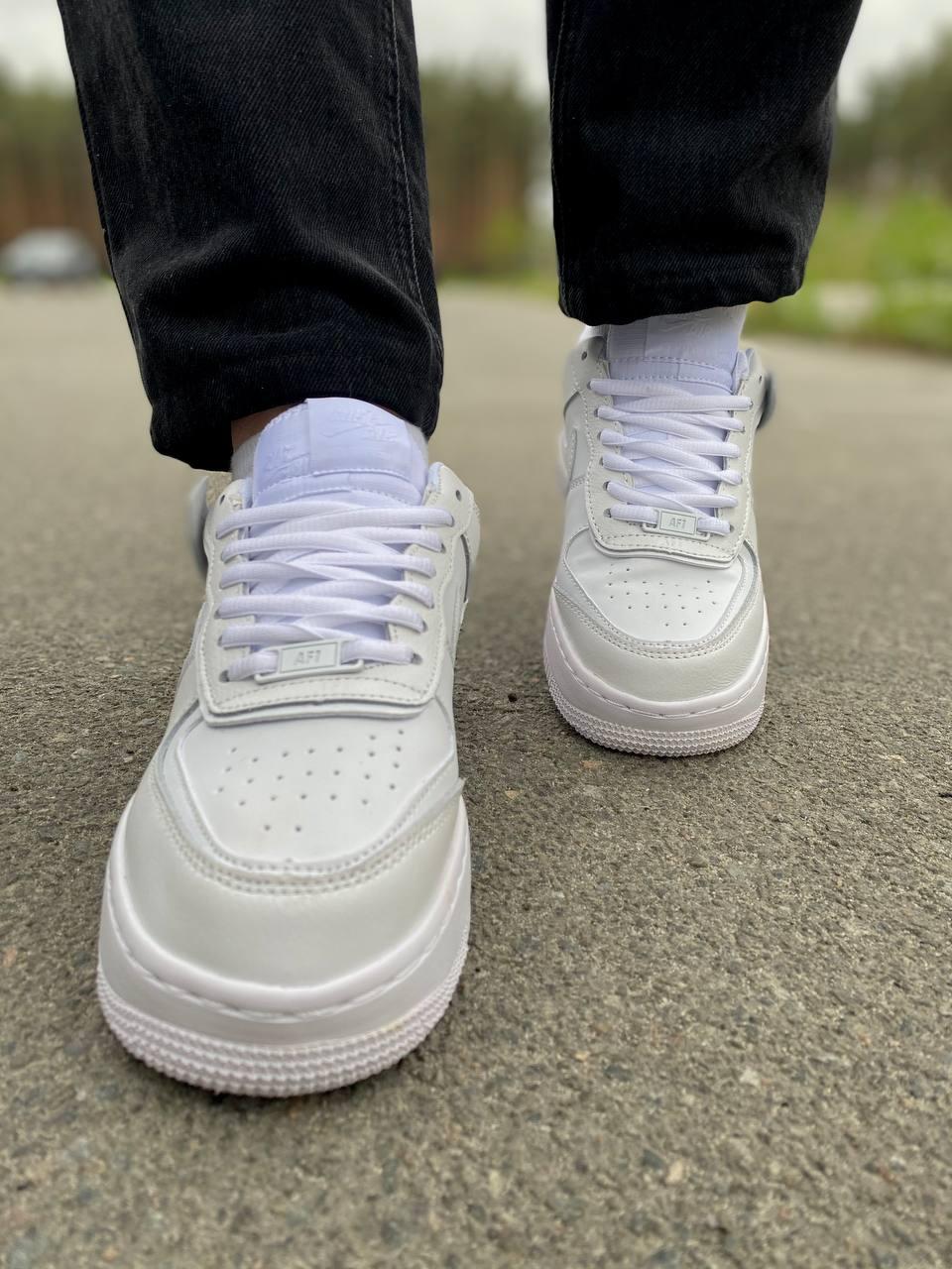 Nike Air Force 1 SHADOW White