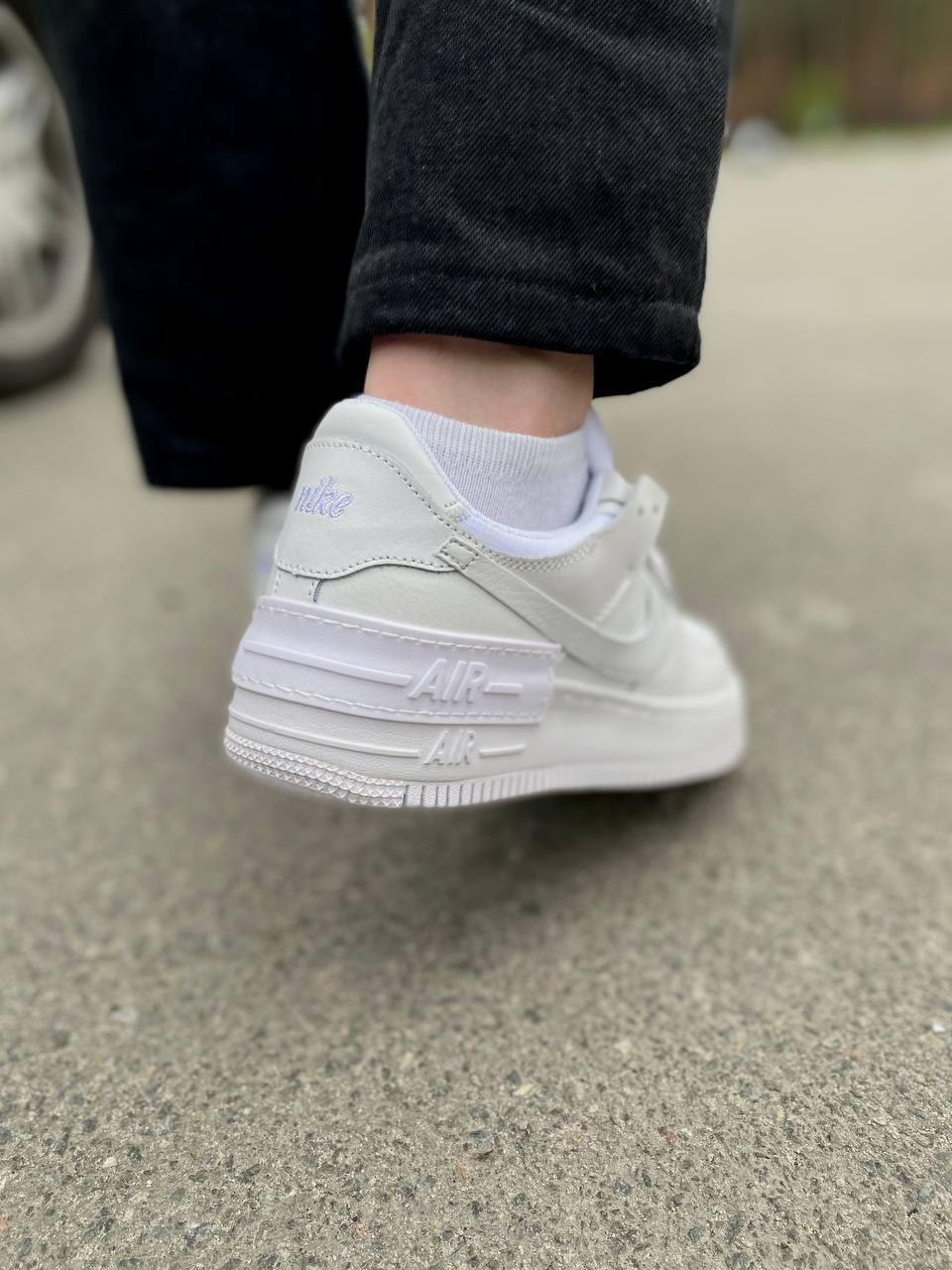 Nike Air Force 1 SHADOW White