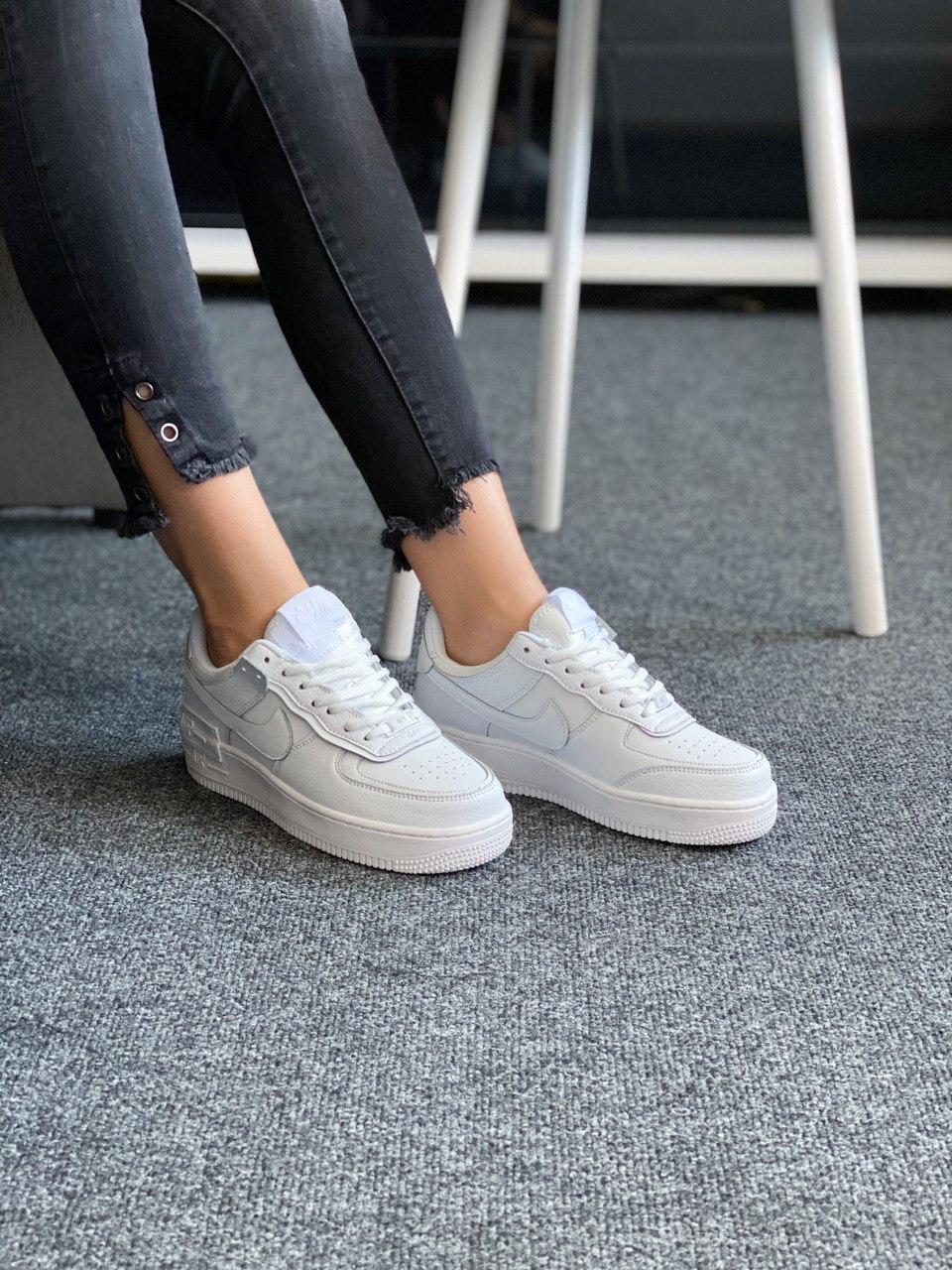 Nike Air Force 1 SHADOW White