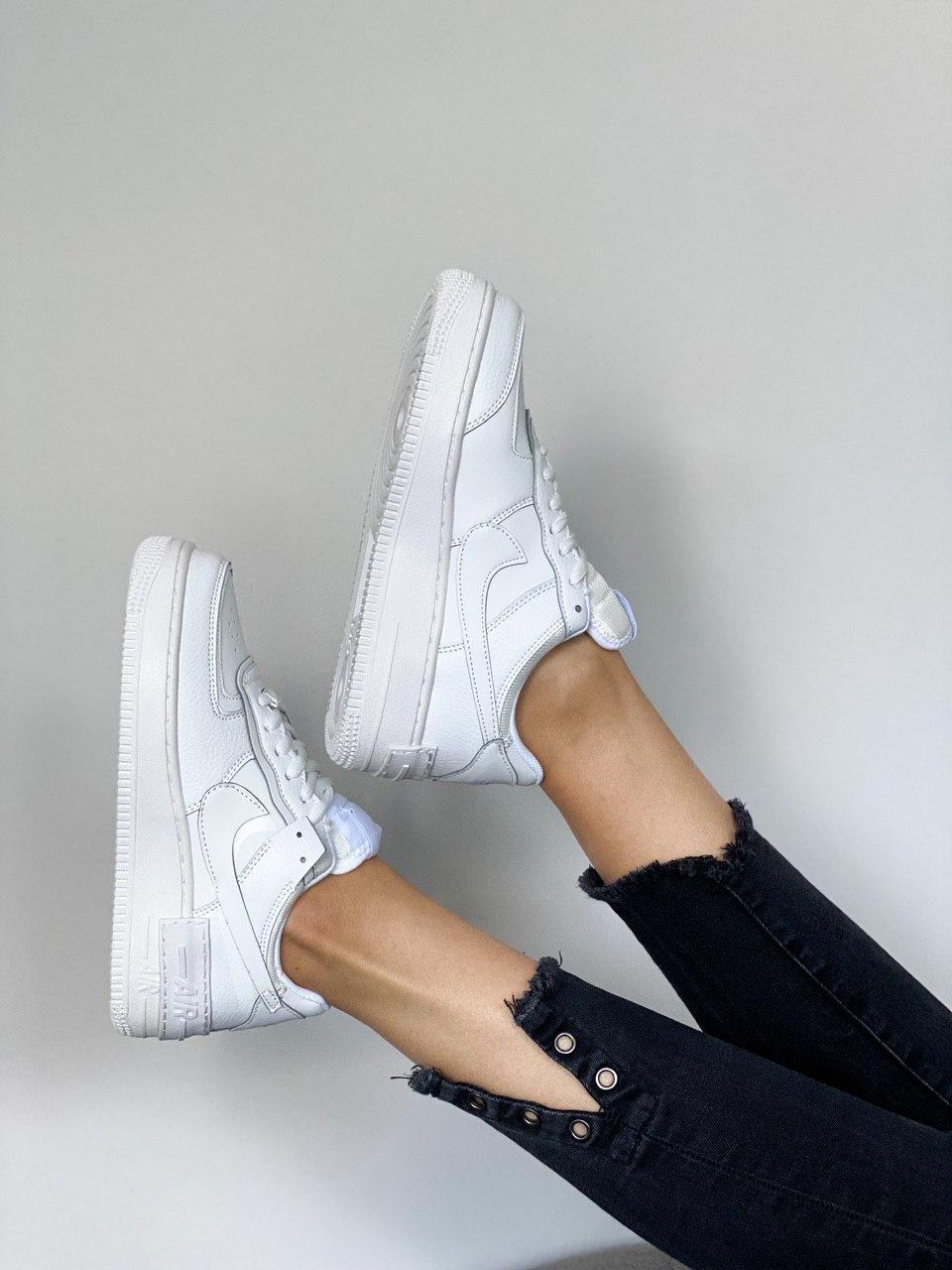 Nike Air Force 1 SHADOW White