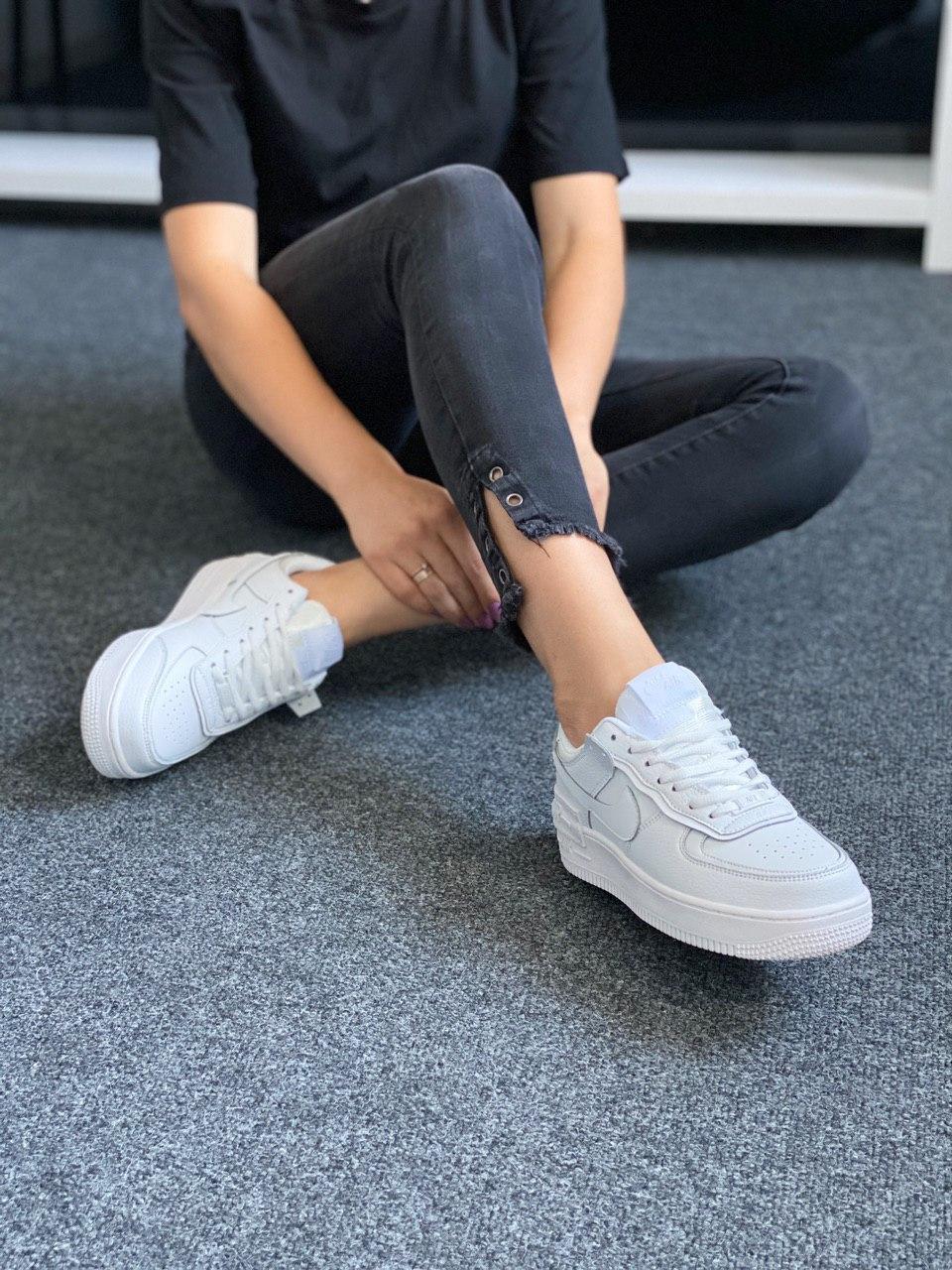 Nike Air Force 1 SHADOW White