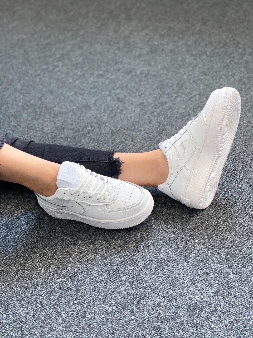 Nike Air Force 1 SHADOW White