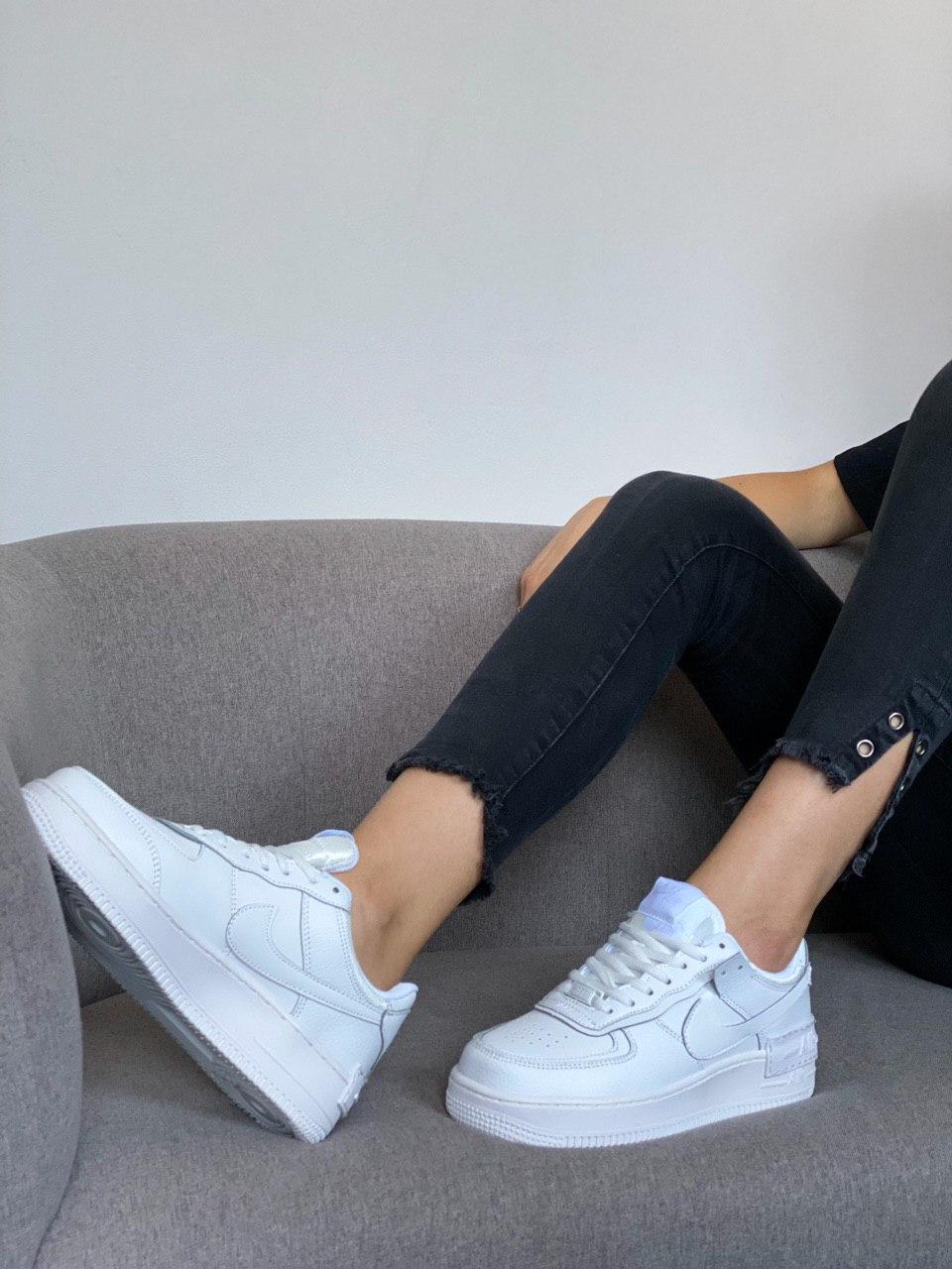 Nike Air Force 1 SHADOW White