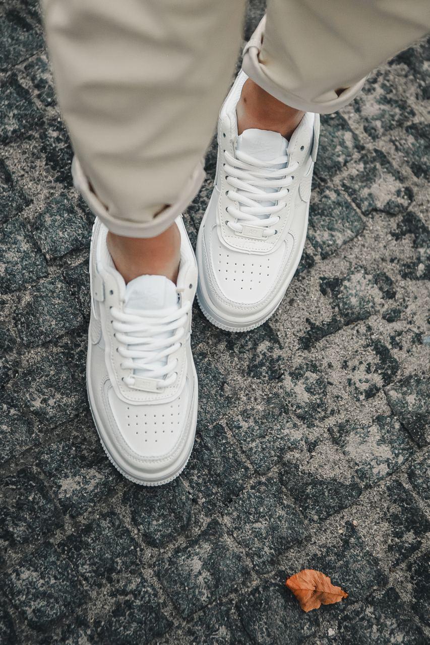 Nike Air Force 1 SHADOW White