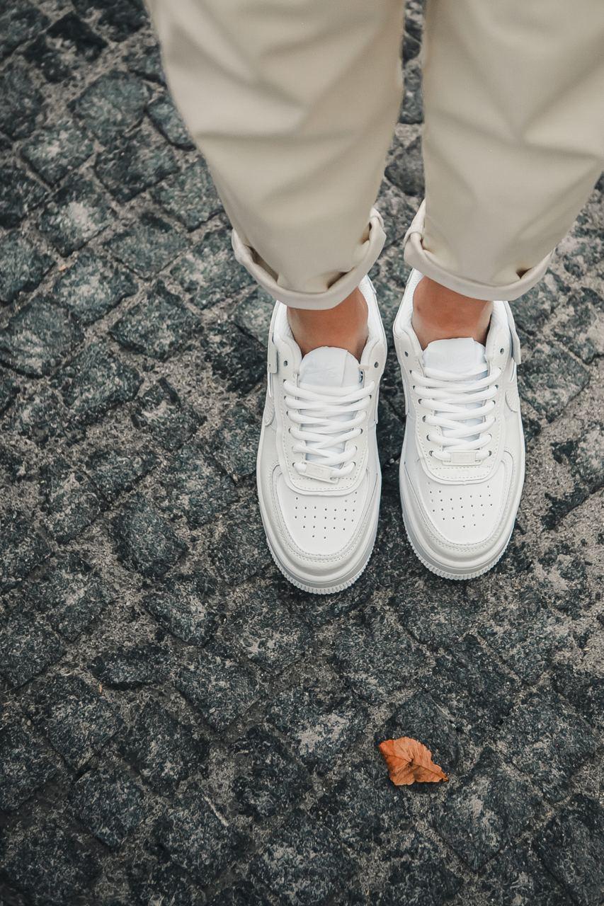 Nike Air Force 1 SHADOW White