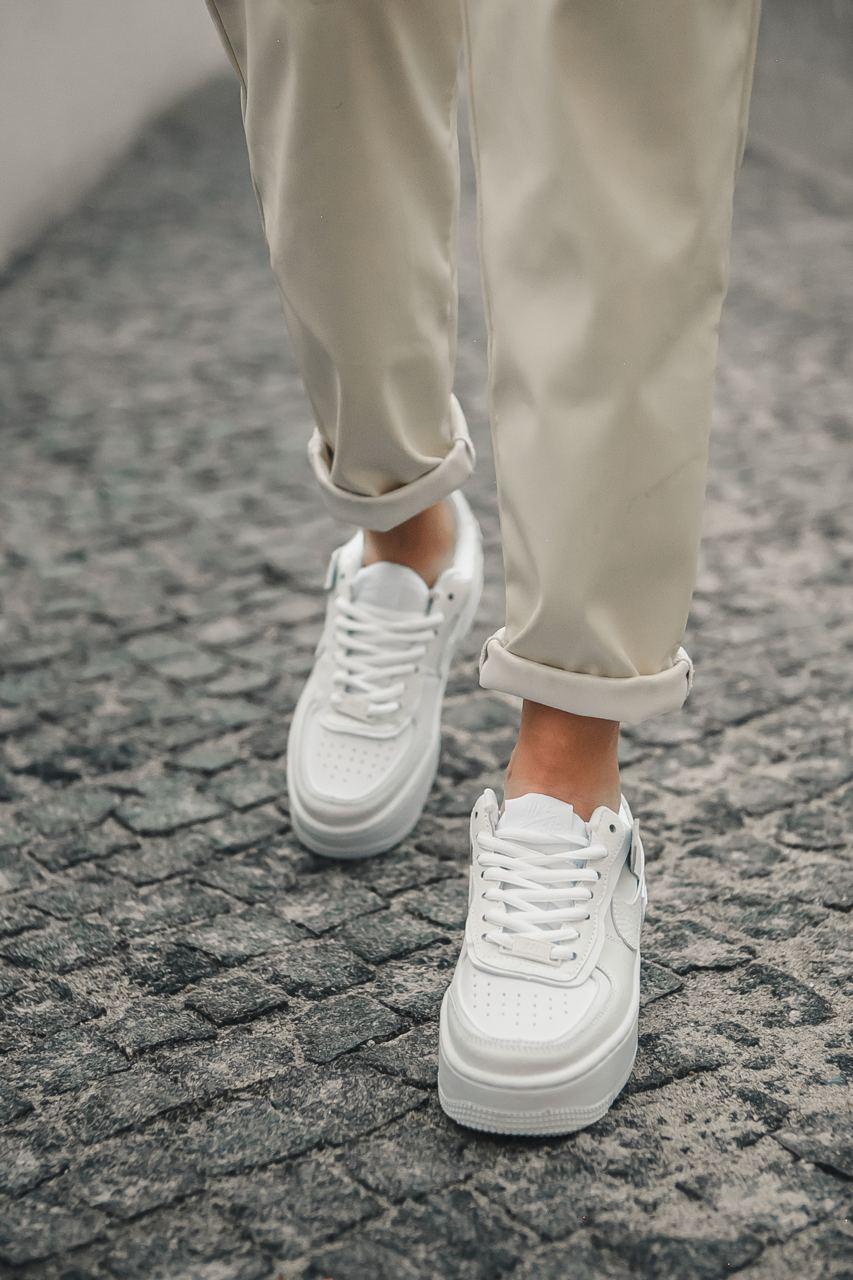 Nike Air Force 1 SHADOW White