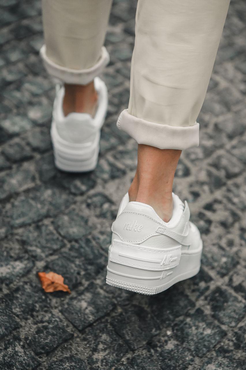 Nike Air Force 1 SHADOW White