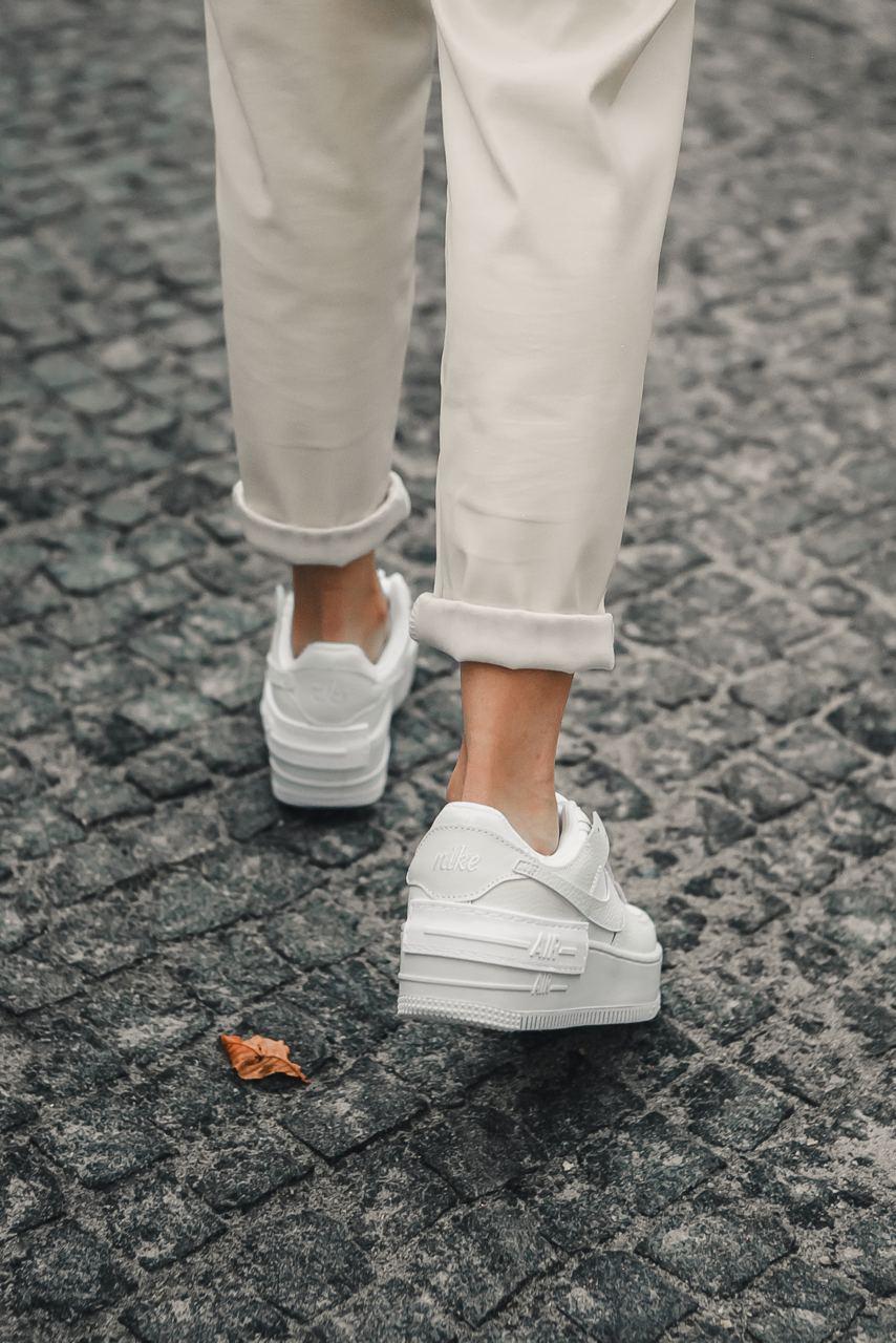 Nike Air Force 1 SHADOW White