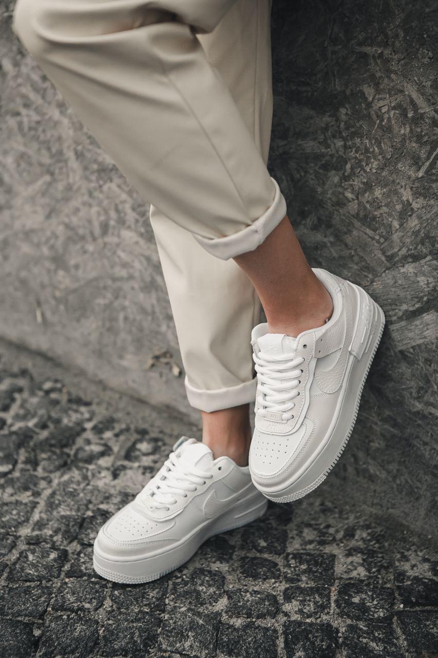 Nike Air Force 1 SHADOW White