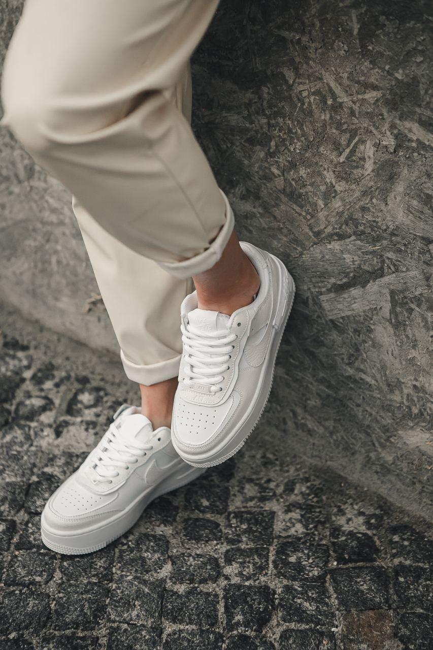 Nike Air Force 1 SHADOW White