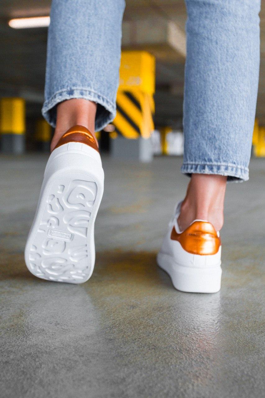 Alexander McQueen Low White Gold