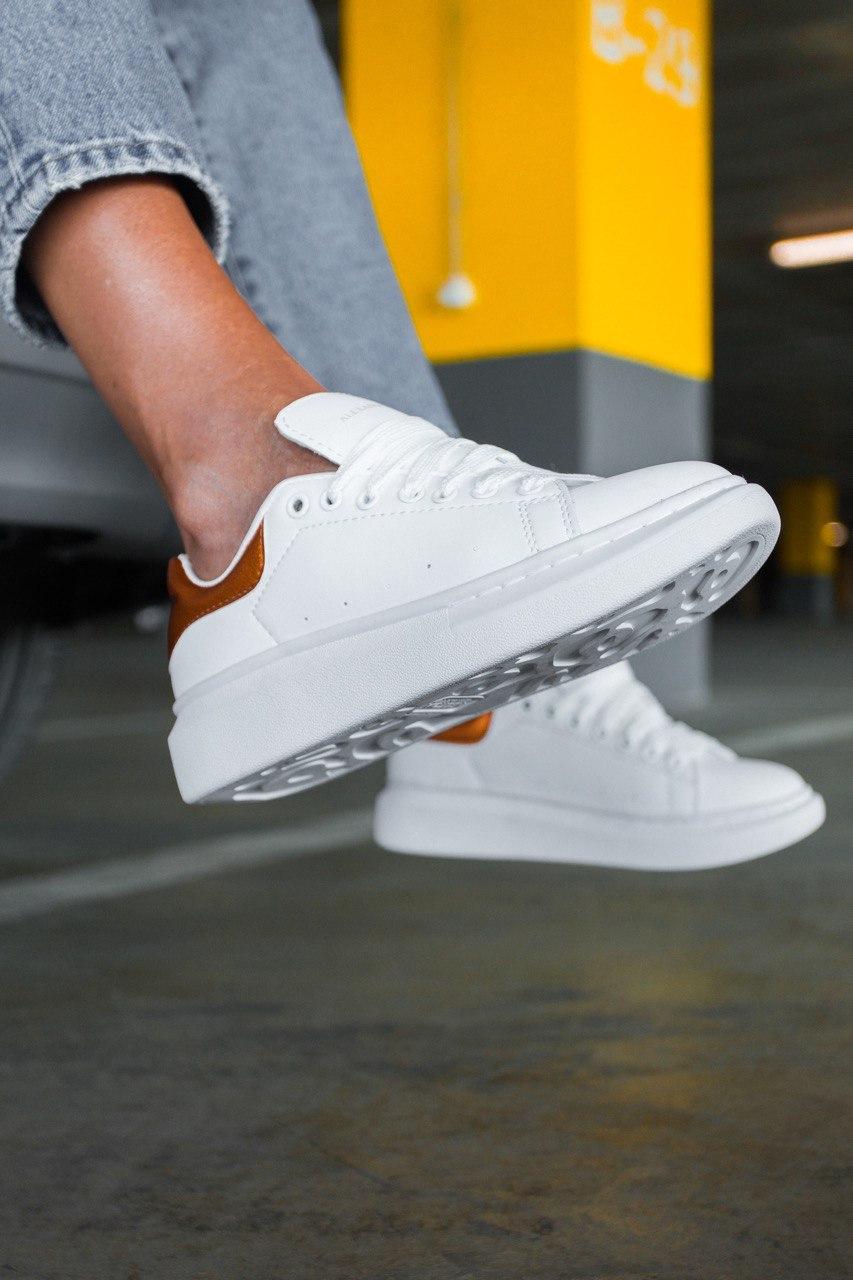 Alexander McQueen Low White Gold