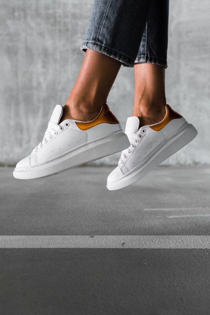 Alexander McQueen Low White Gold