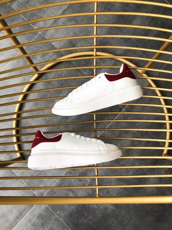 Alexander McQueen Low White Red 3