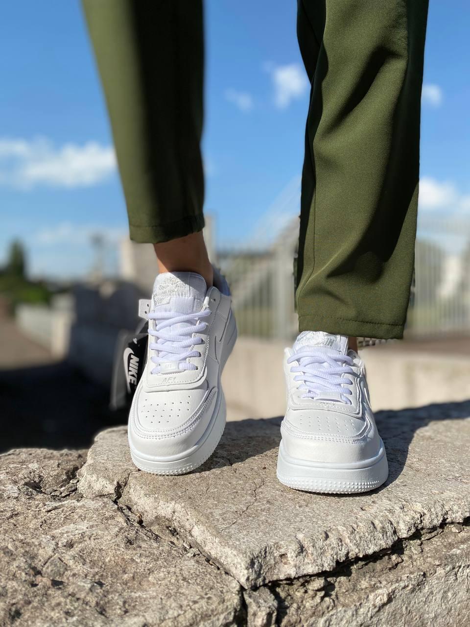 Nike Air Force 1 SHADOW White 2