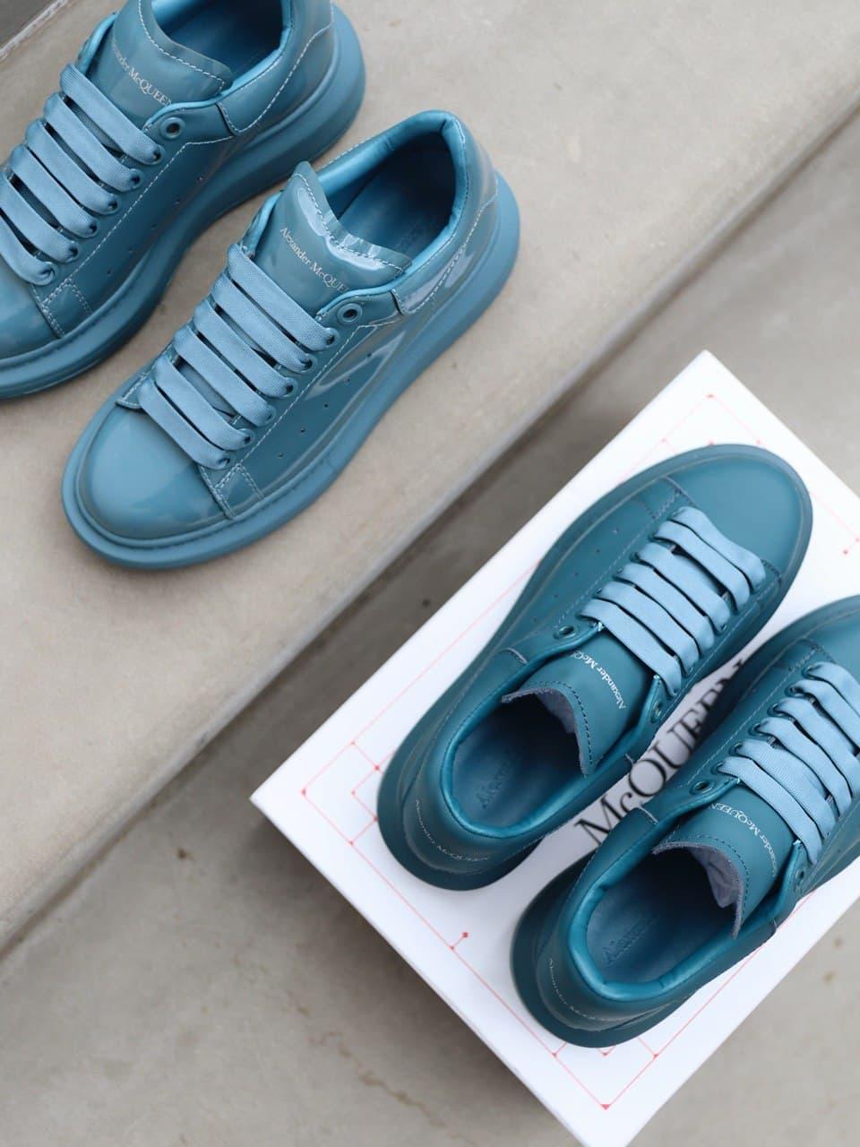 Alexander McQueen Low Moss Patent