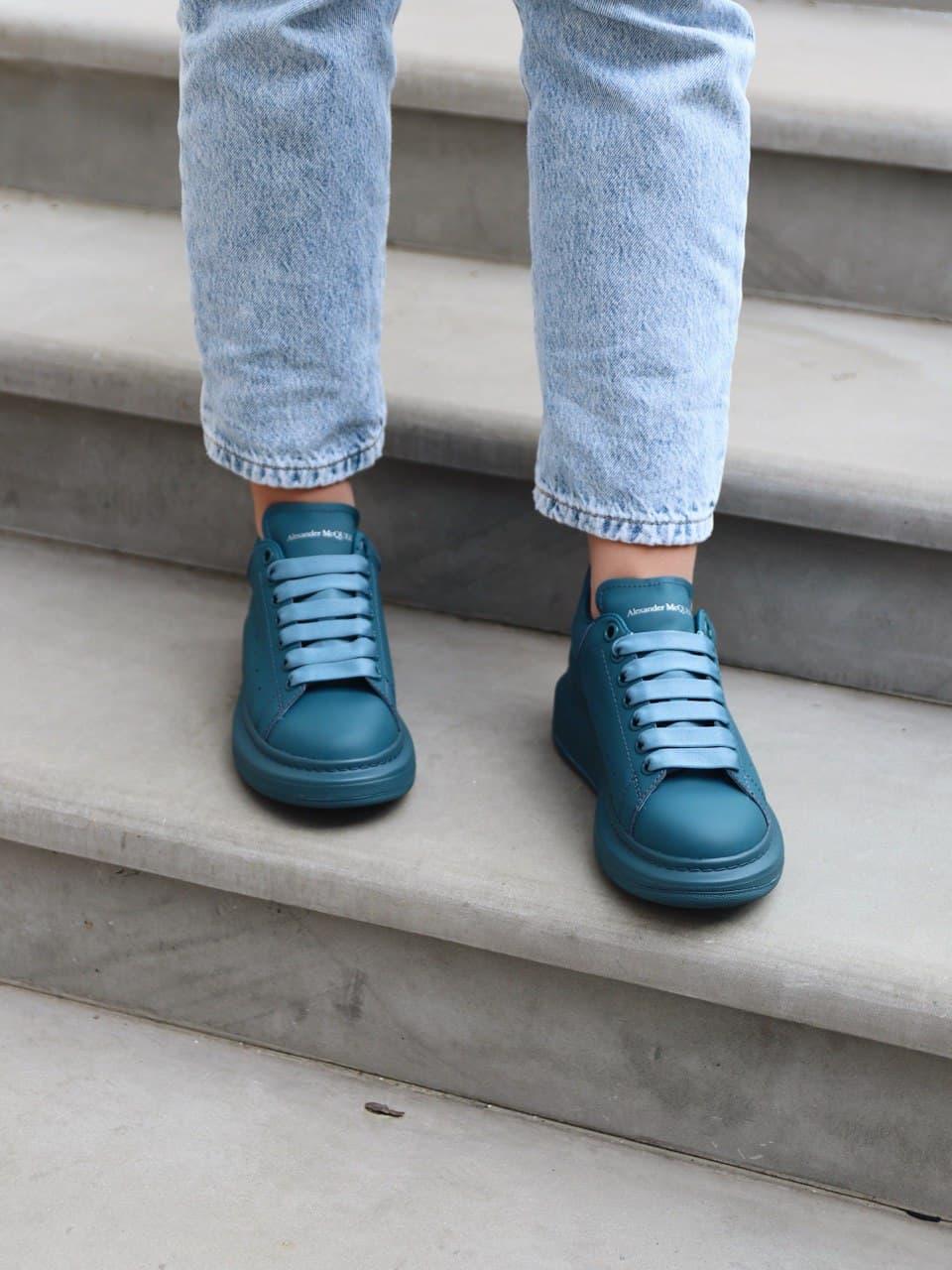 Alexander McQueen Low Moss Patent