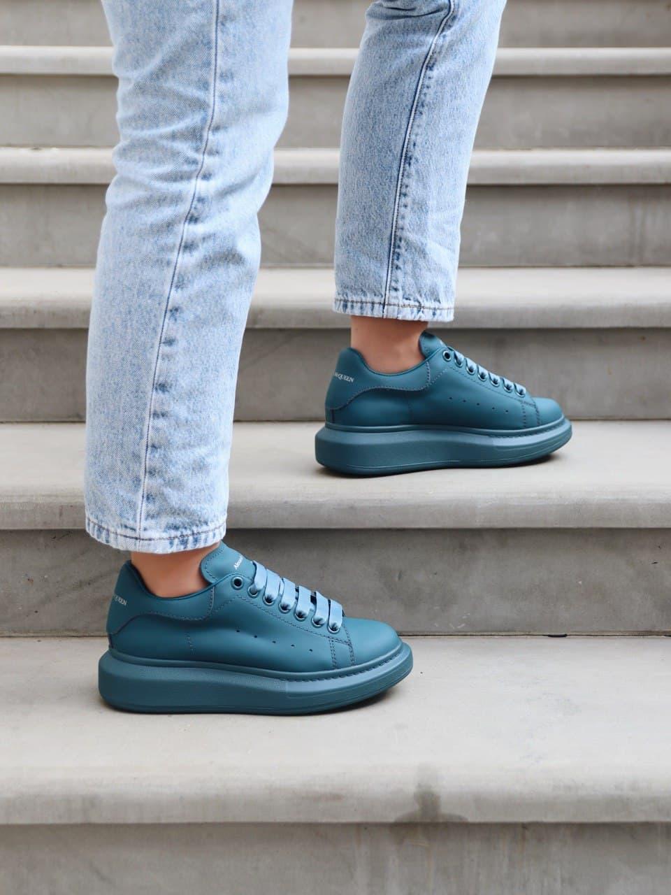 Alexander McQueen Low Moss Patent
