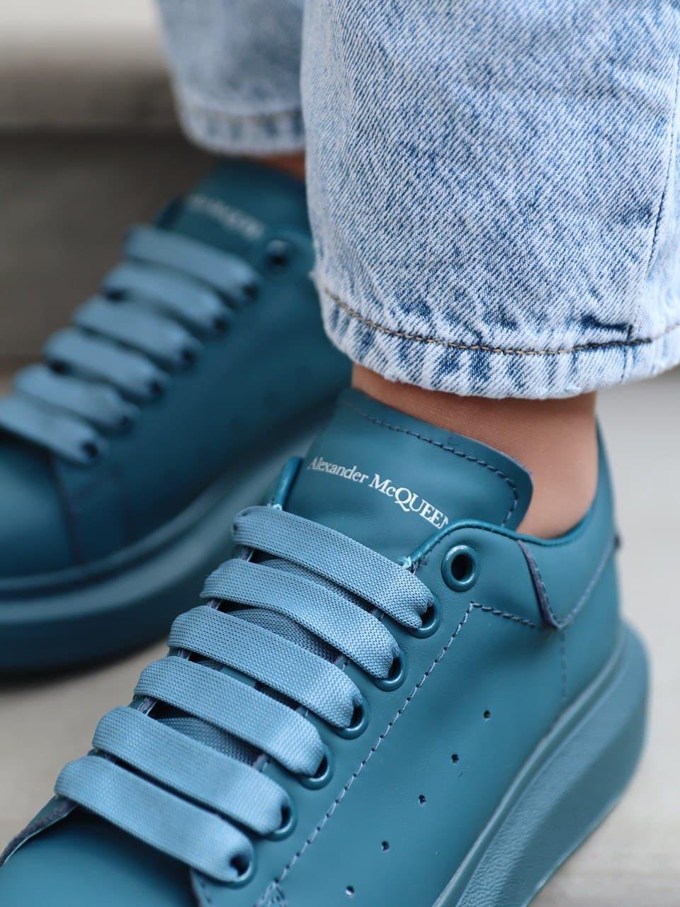 Alexander McQueen Low Moss Patent