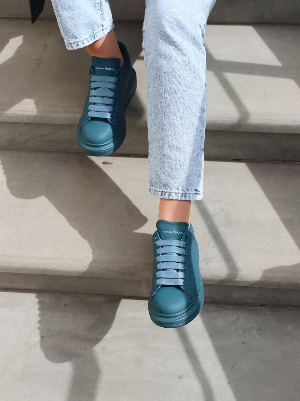 Alexander McQueen Low Moss Patent