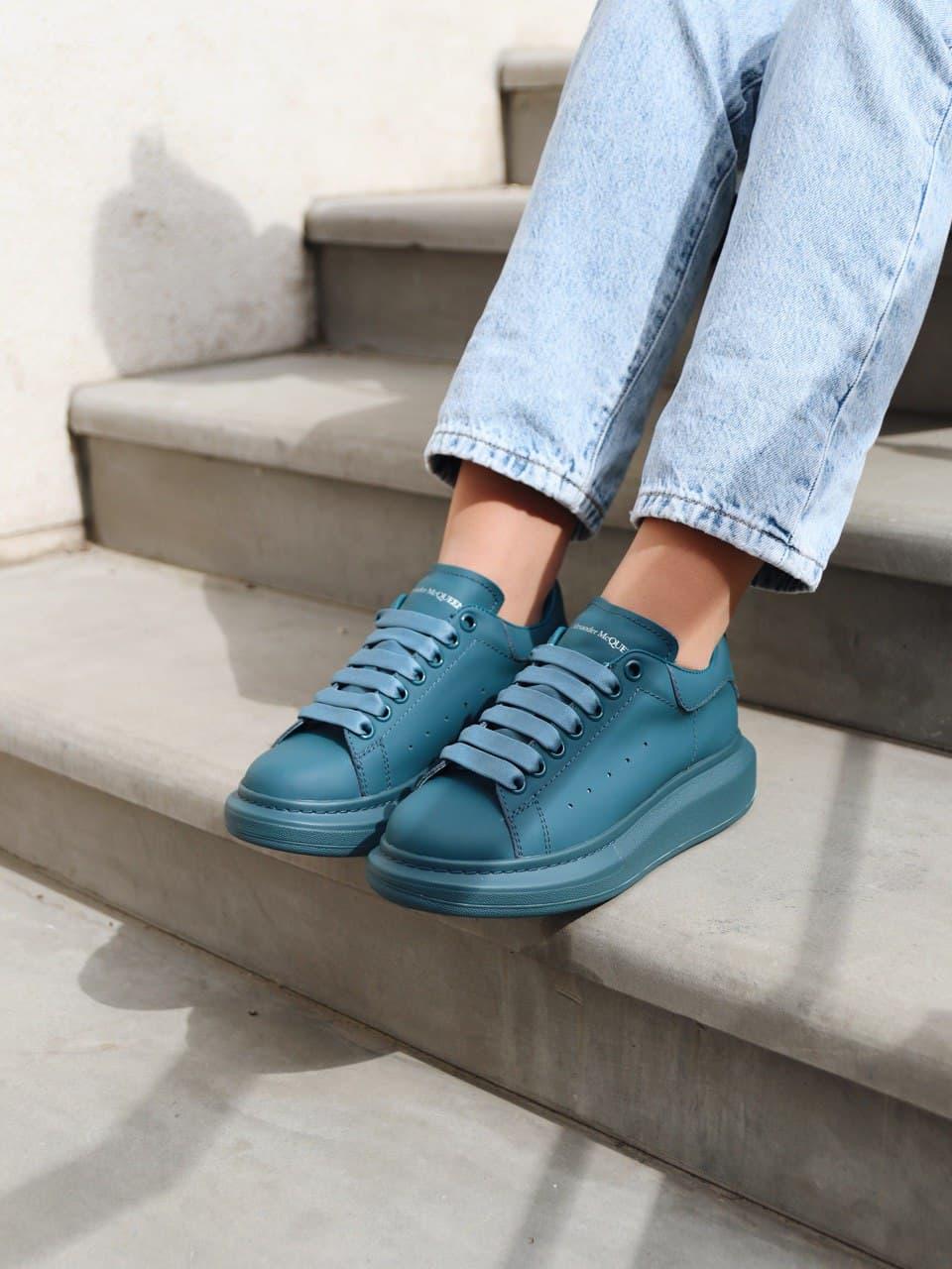 Alexander McQueen Low Moss Patent
