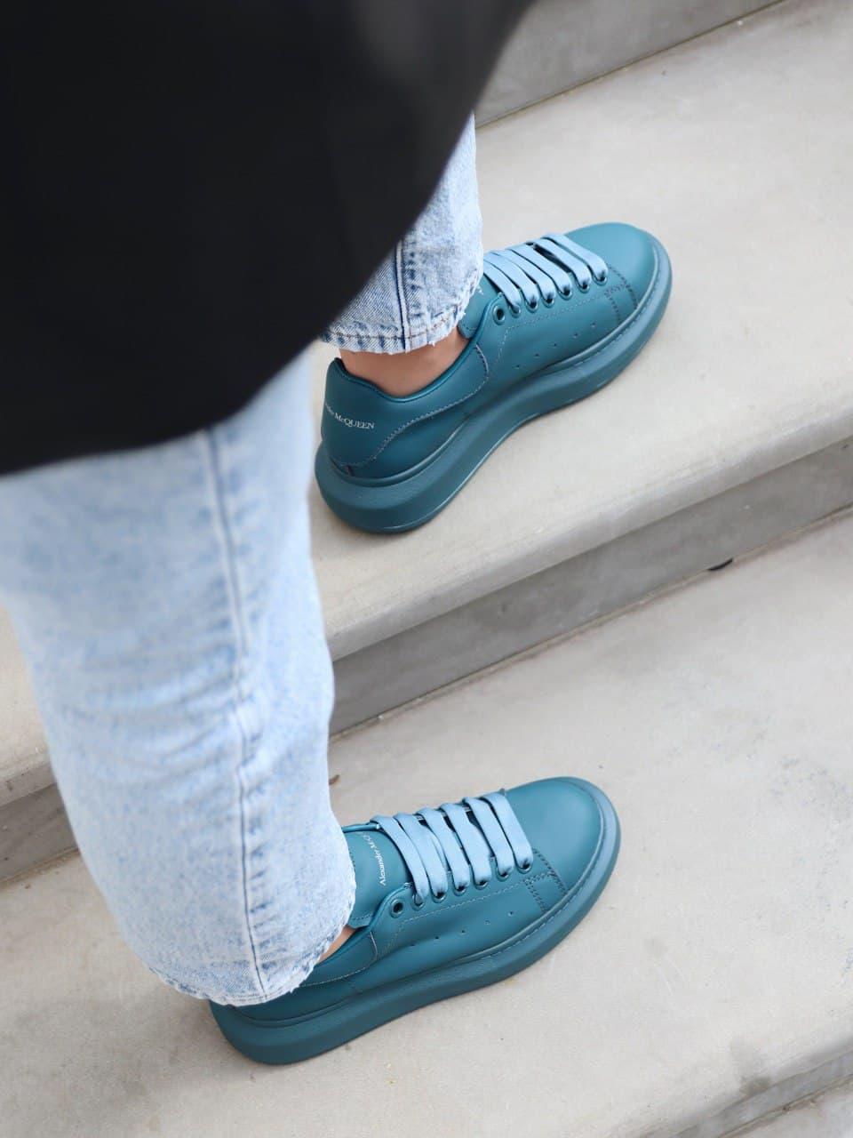 Alexander McQueen Low Moss Patent