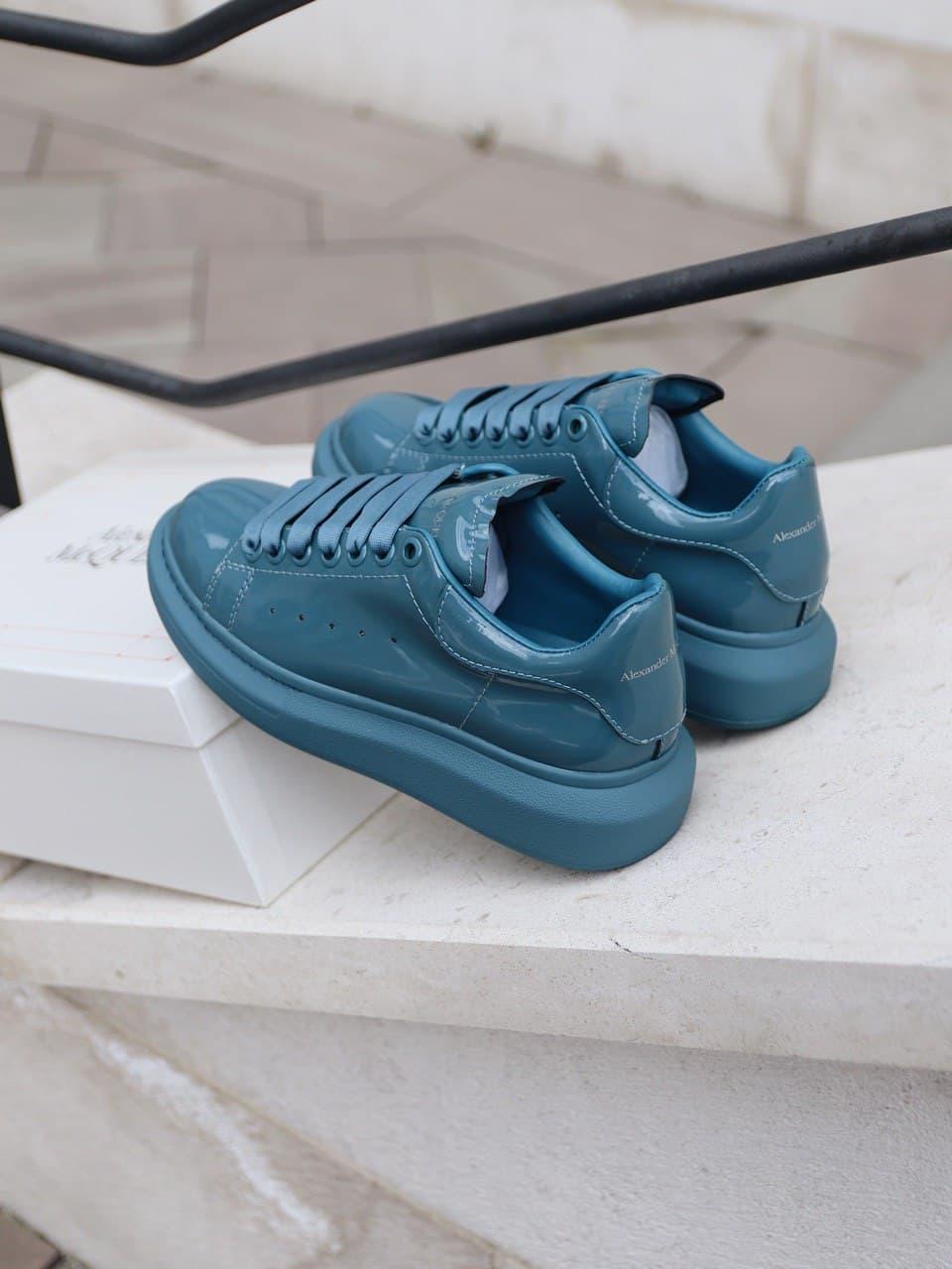 Alexander McQueen Low Moss Patent 2