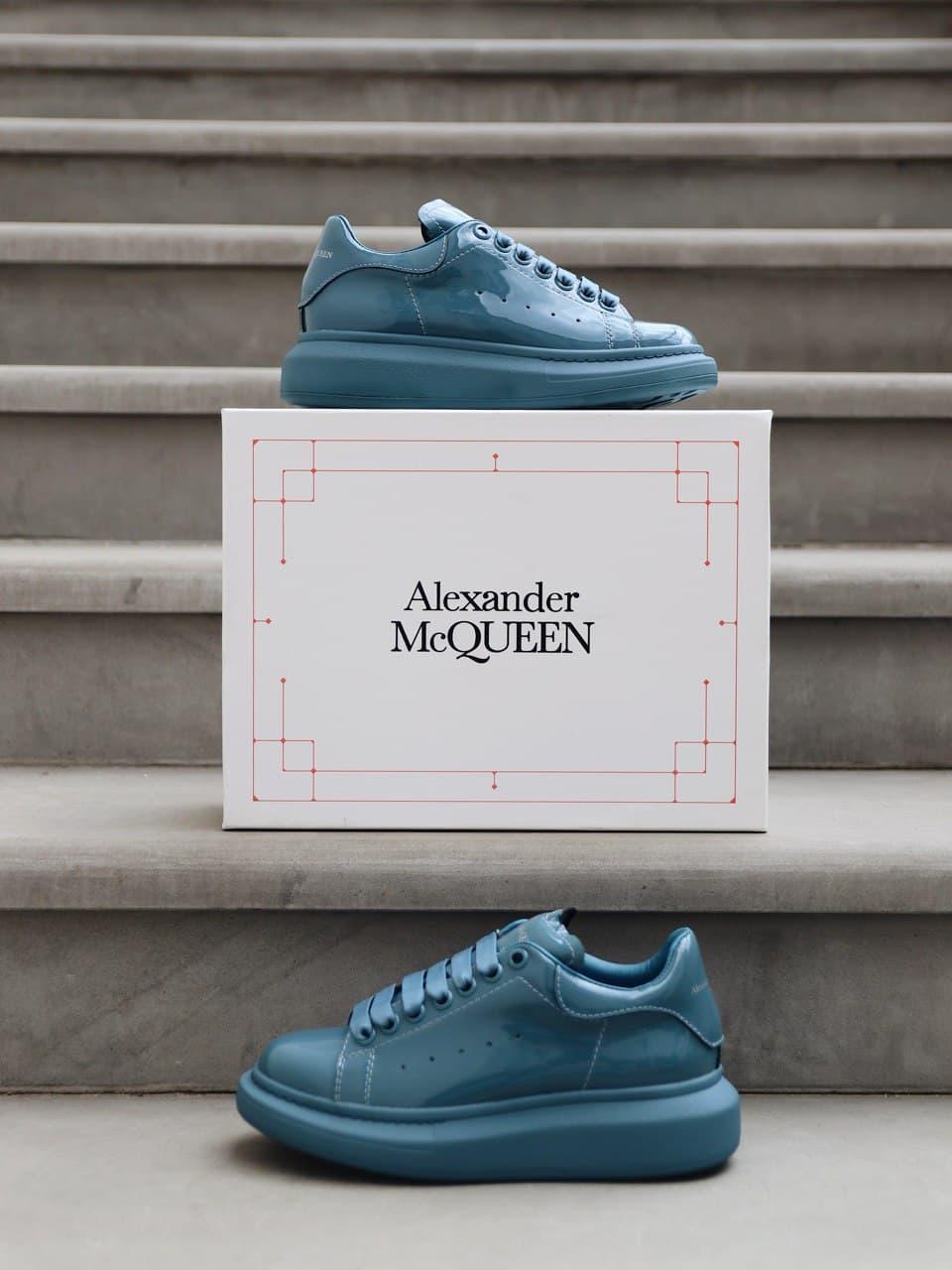 Alexander McQueen Low Moss Patent 2