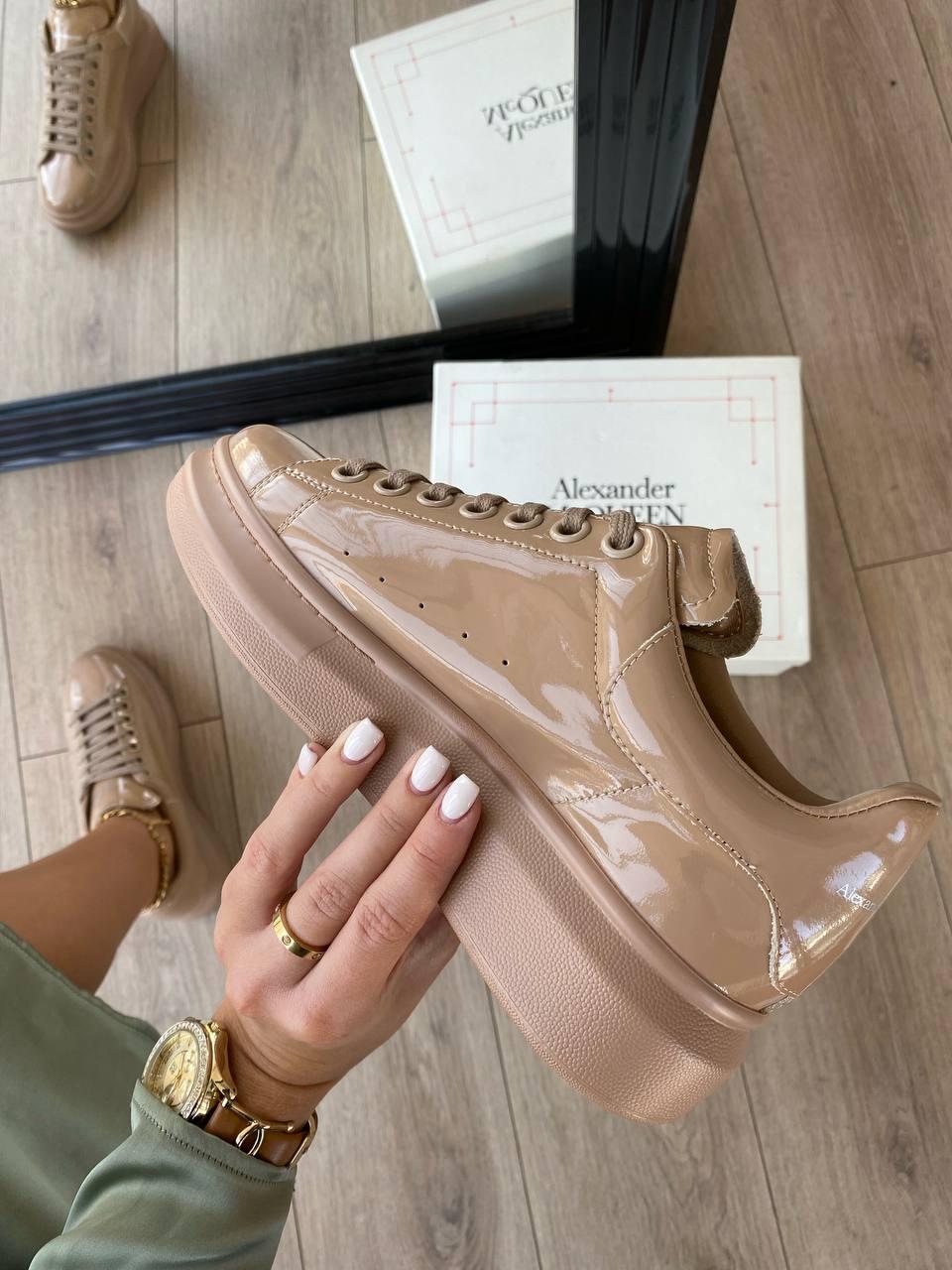 Alexander McQueen Low Beige