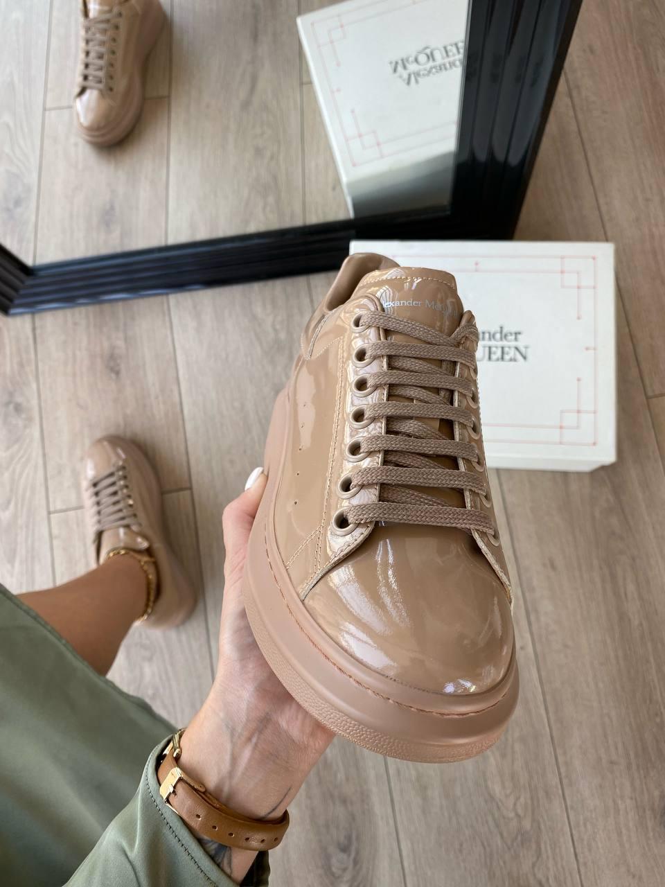 Alexander McQueen Low Beige