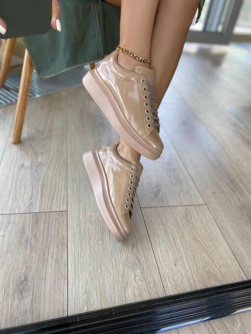 Alexander McQueen Low Beige