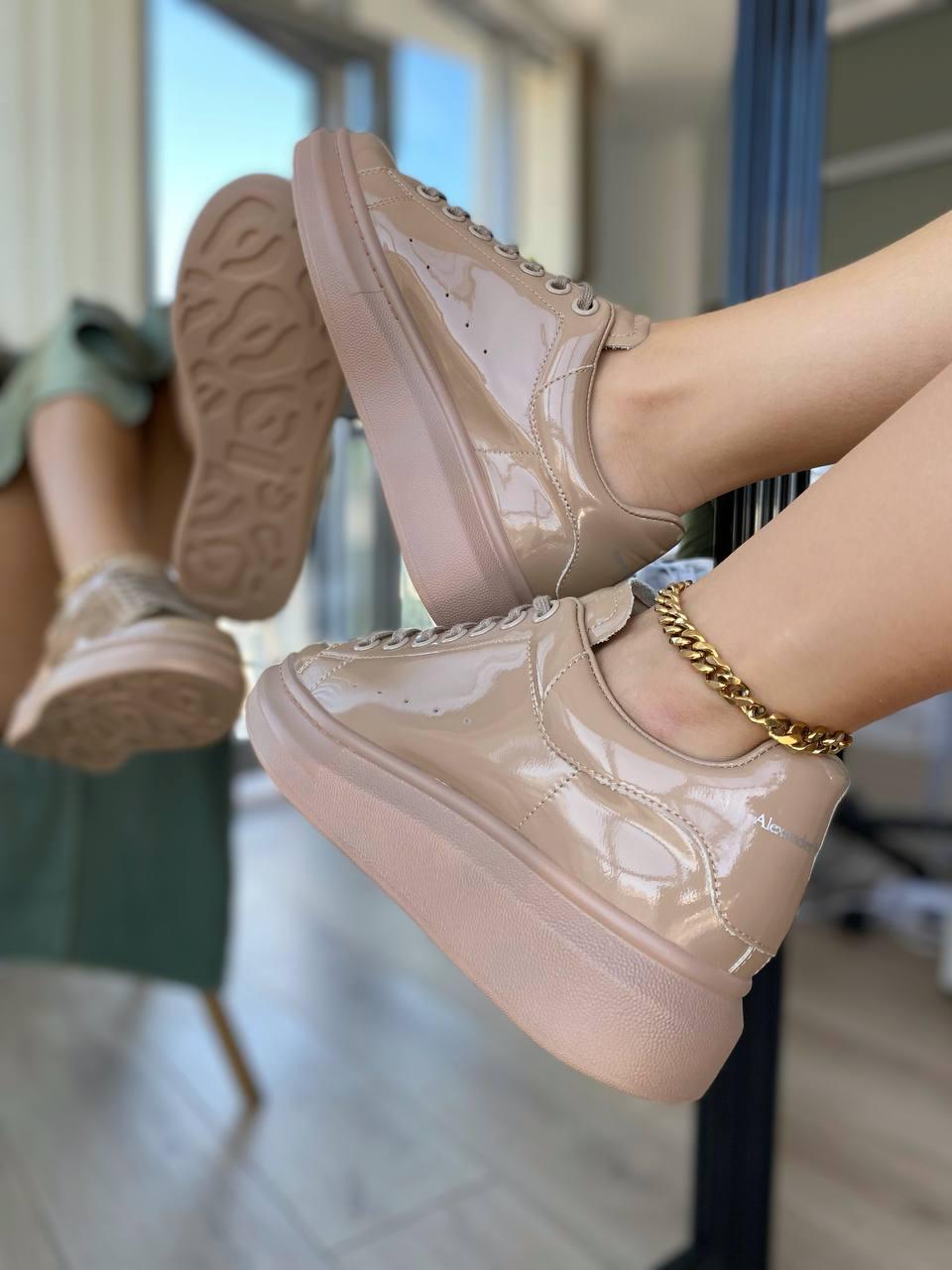 Alexander McQueen Low Beige