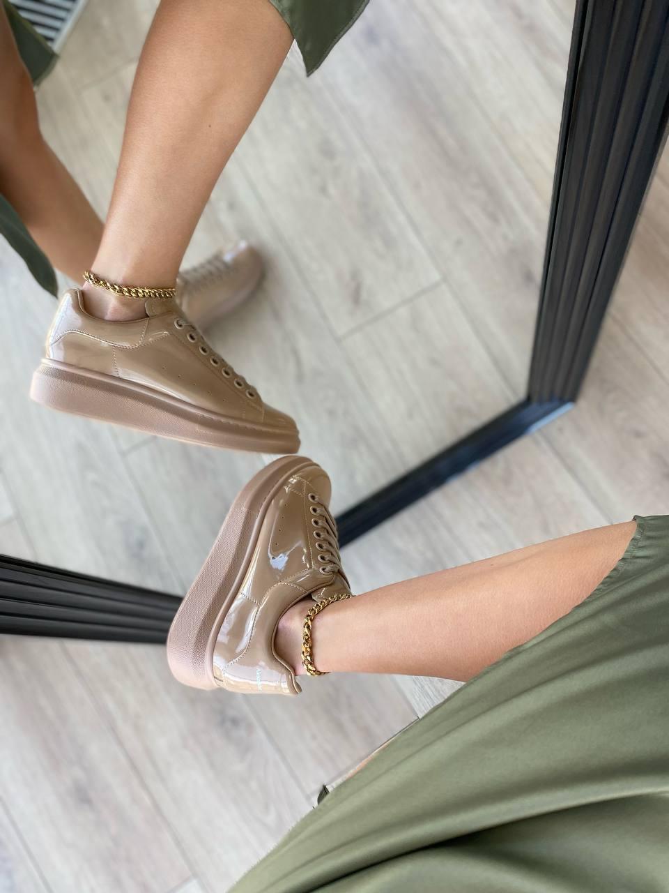 Alexander McQueen Low Beige