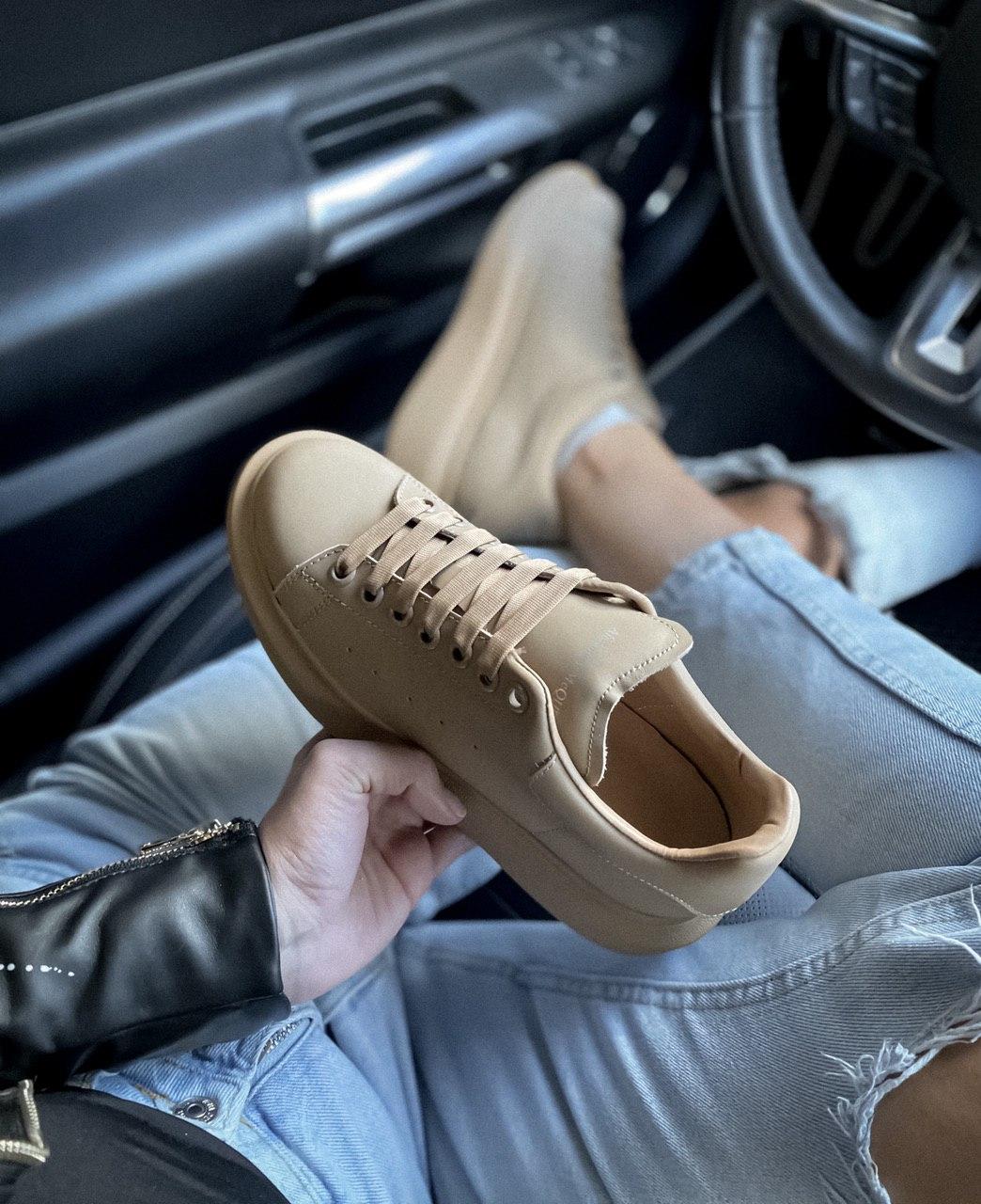 Alexander McQueen Low Matte Beige