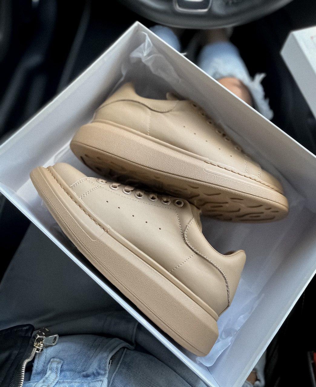Alexander McQueen Low Matte Beige