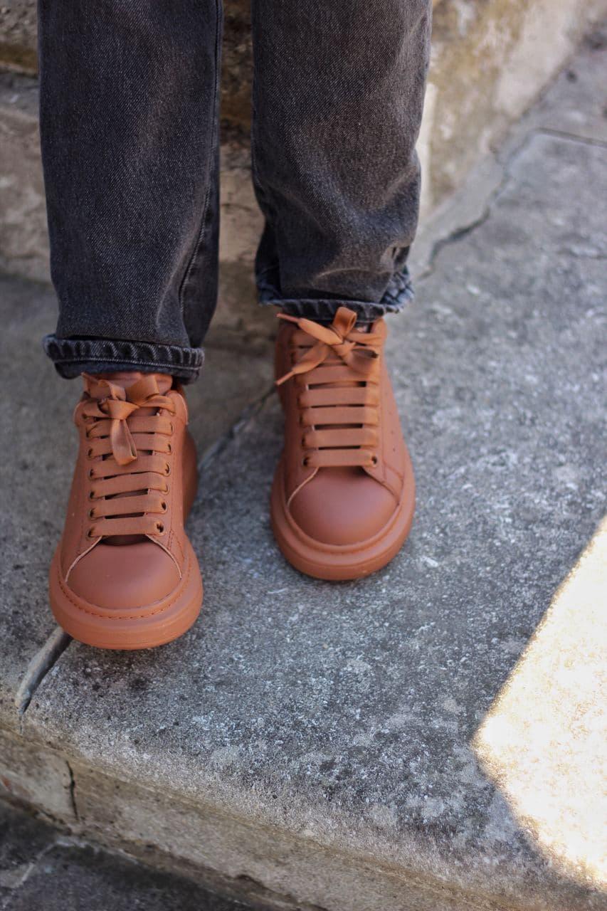 Alexander McQueen Low Chestnut