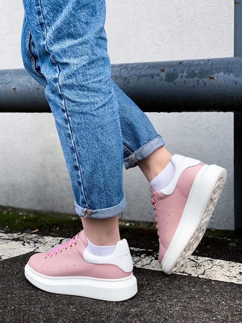 Alexander McQueen Low Pink White