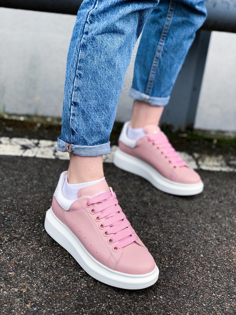 Alexander McQueen Low Pink White